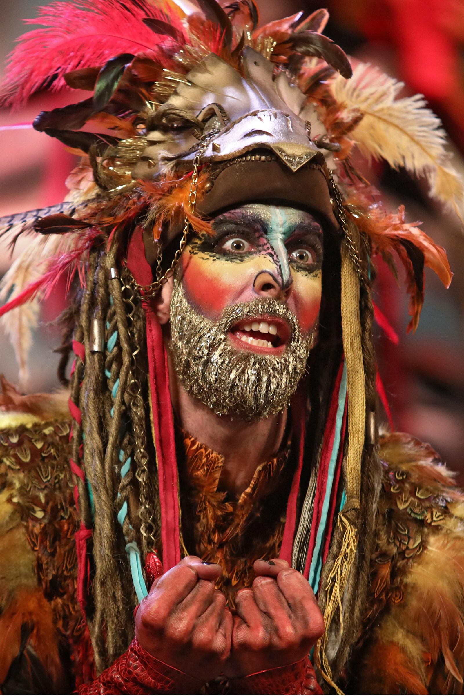 Comparsa 'Los renacidos'