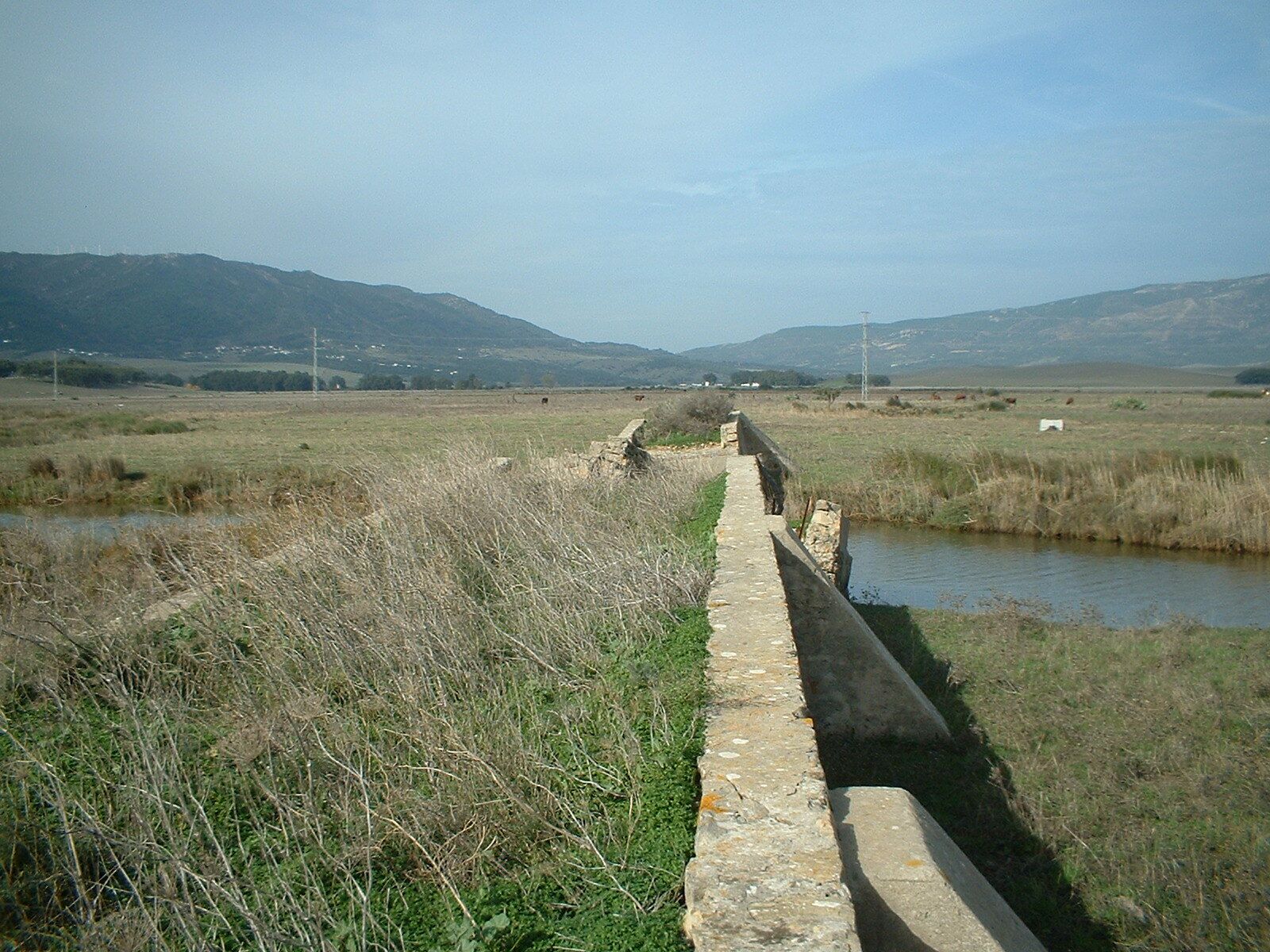 Puente sobre el rio Jara en la actualidad