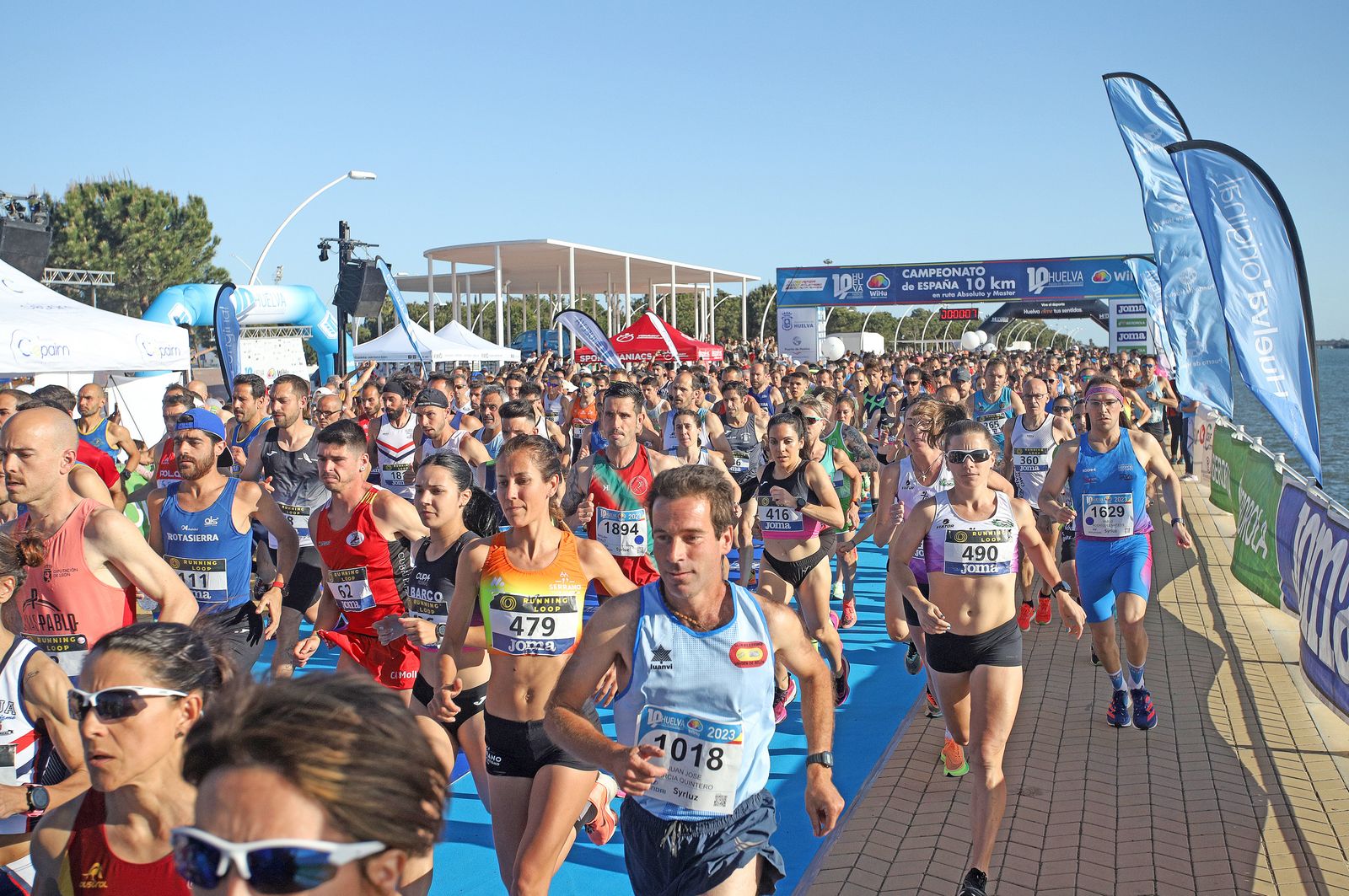 Imágenes de la 10K Puerta del Descubrimiento en Huelva