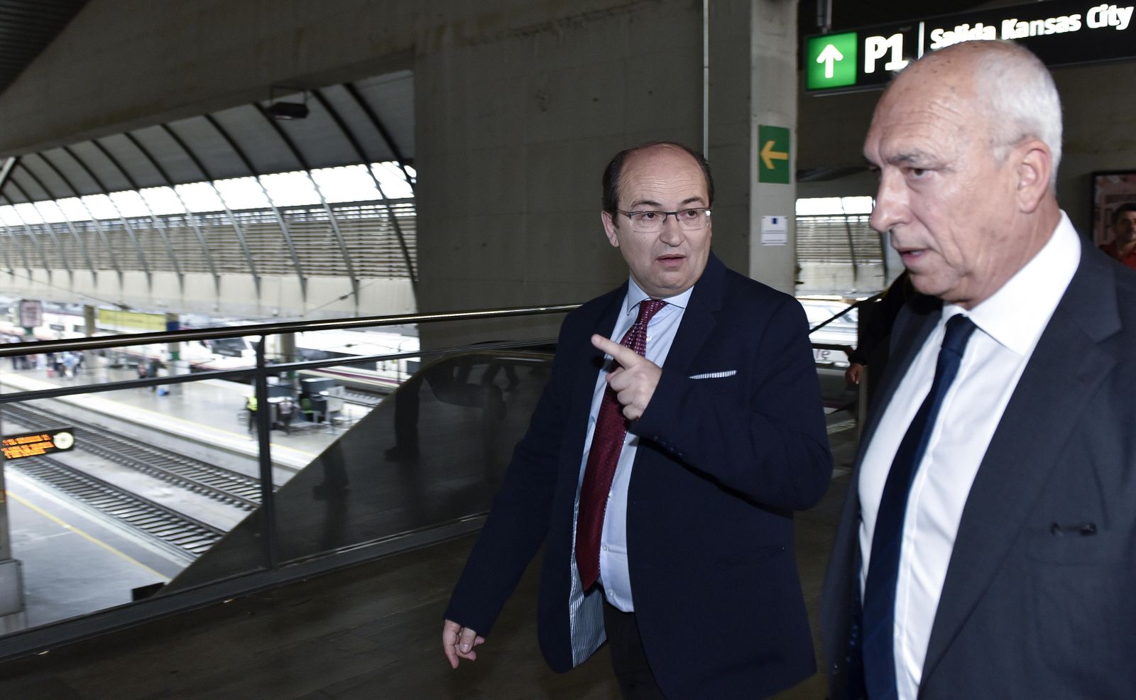 Las imágenes de la llegada del Sevilla