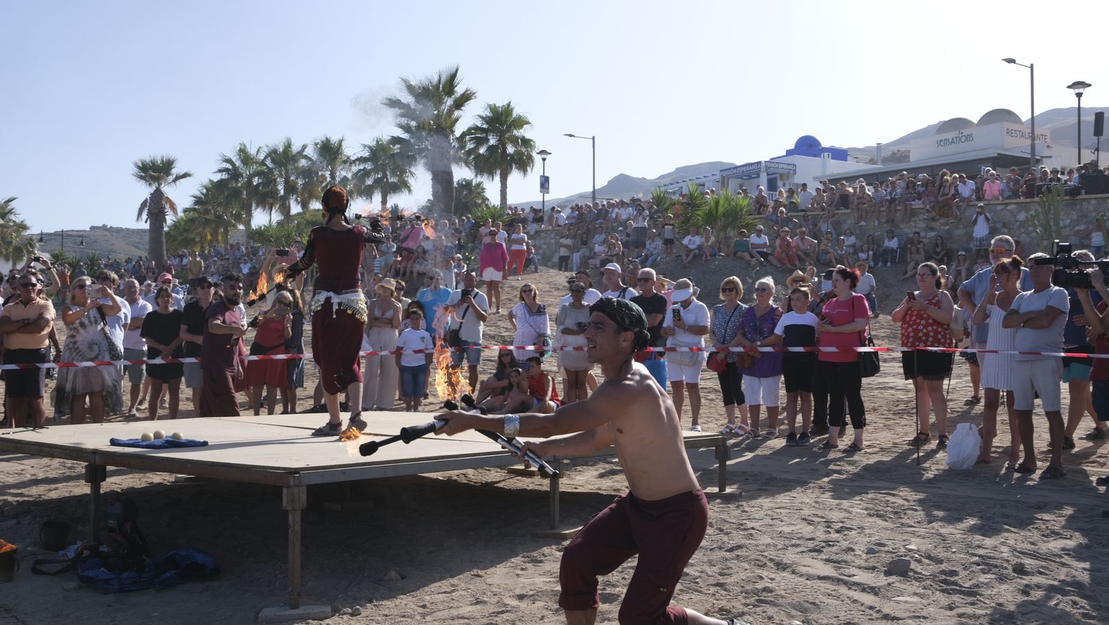 Imágenes del Torneo Medieval en la Playa del Lance. Moros y Cristianos de Mojácar