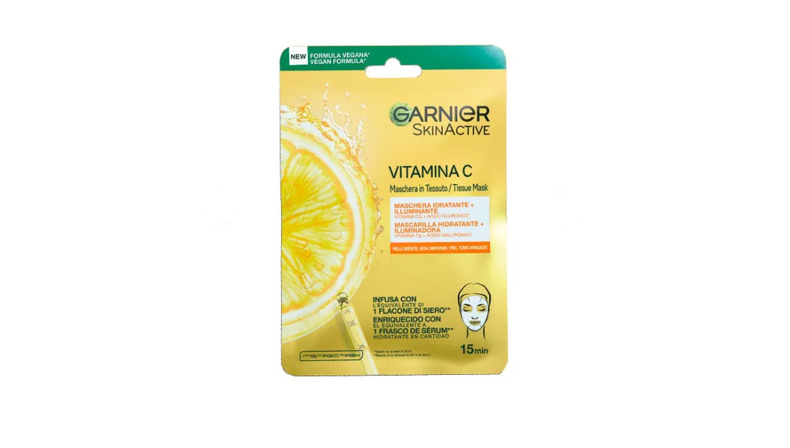 Garnier SkinActive Mascarilla Vitamina C
