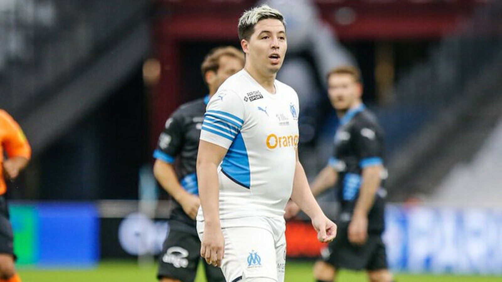 Nasri, en un partido benéfico disputado en Marsella.