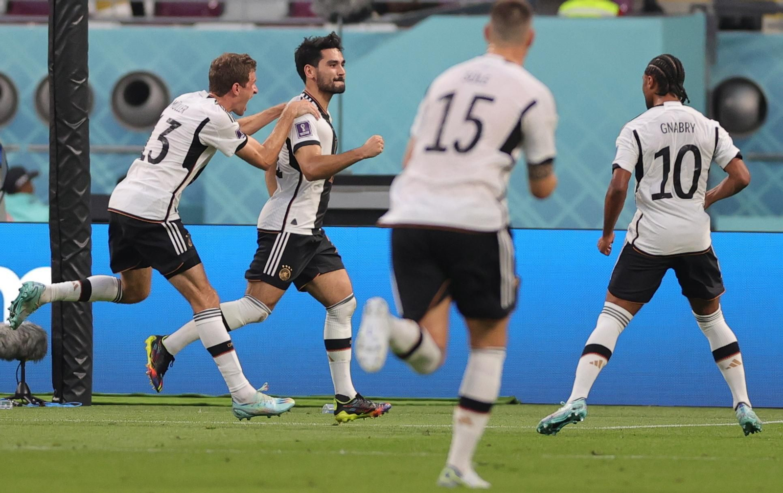 Las imágenes del Alemania - Japón en el Mundial de Qatar