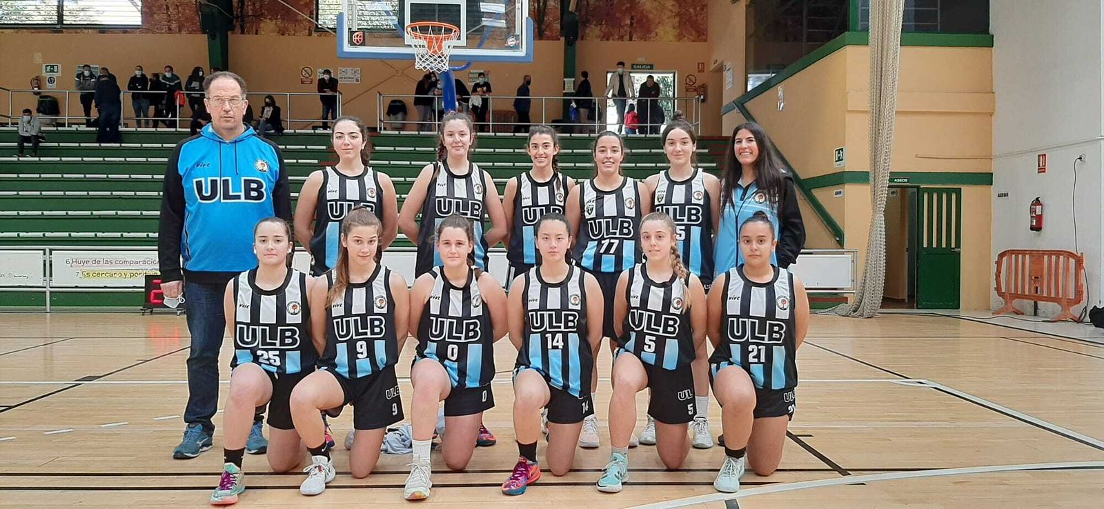 El conjunto junior femenino de la ULB