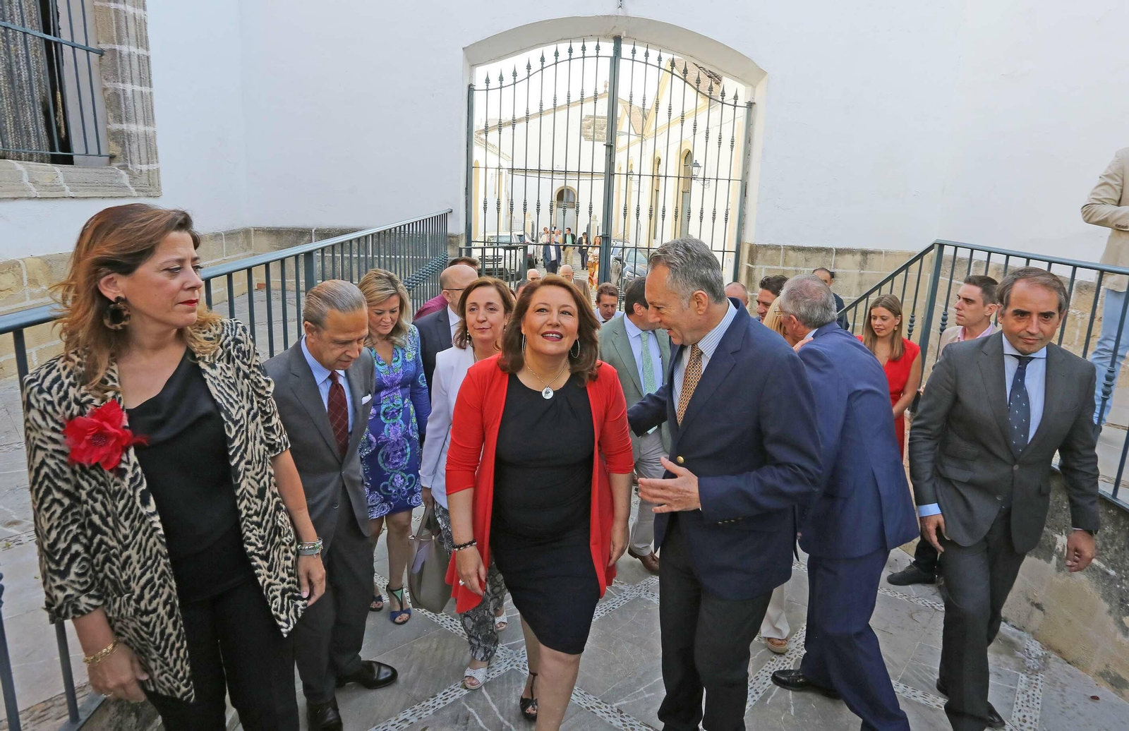 La consejera de agricultura y pesca Carmen Crespo en los desayunos del Banco de Santander y Grupo Joly