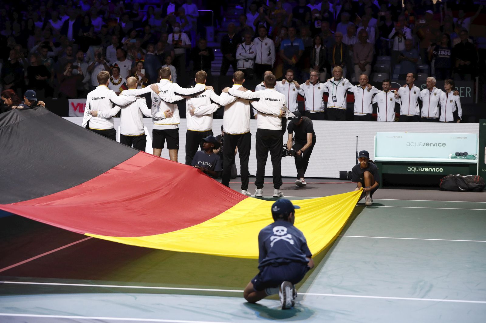 Jan Lennard Struff - Denis Shapovalov de la Copa Davis de Málaga