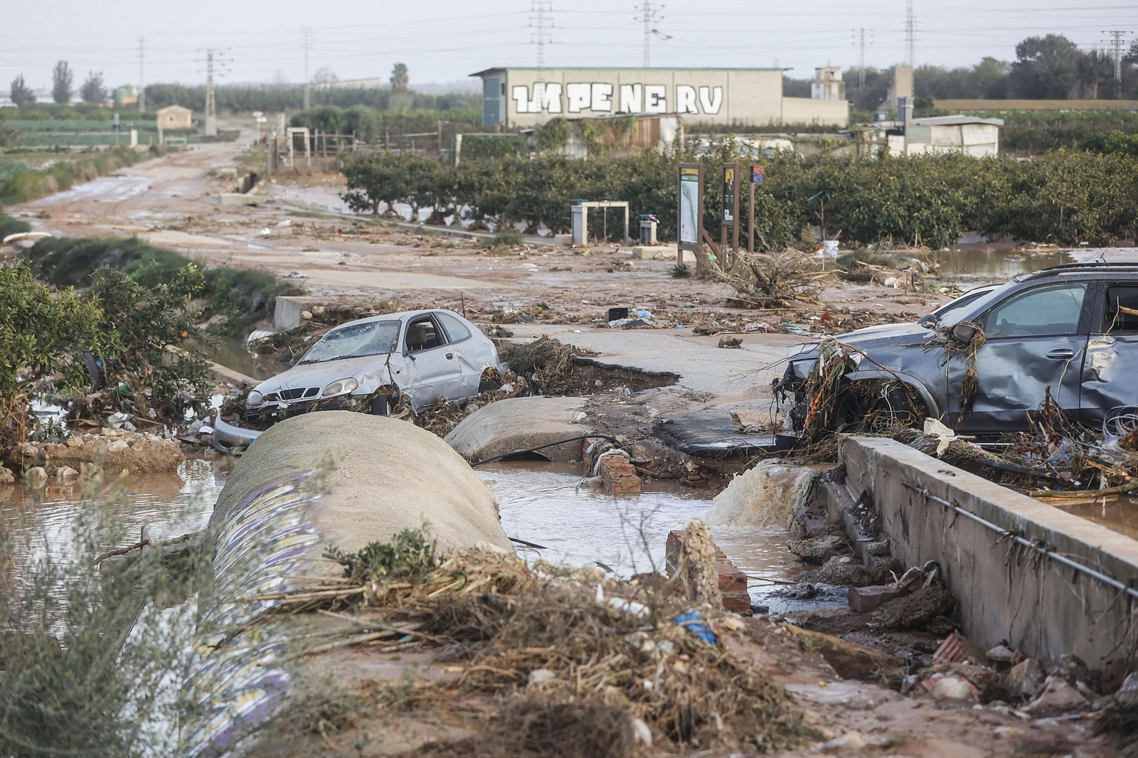 Las imágenes de las devastadoras consecuencias de la DANA en Valencia