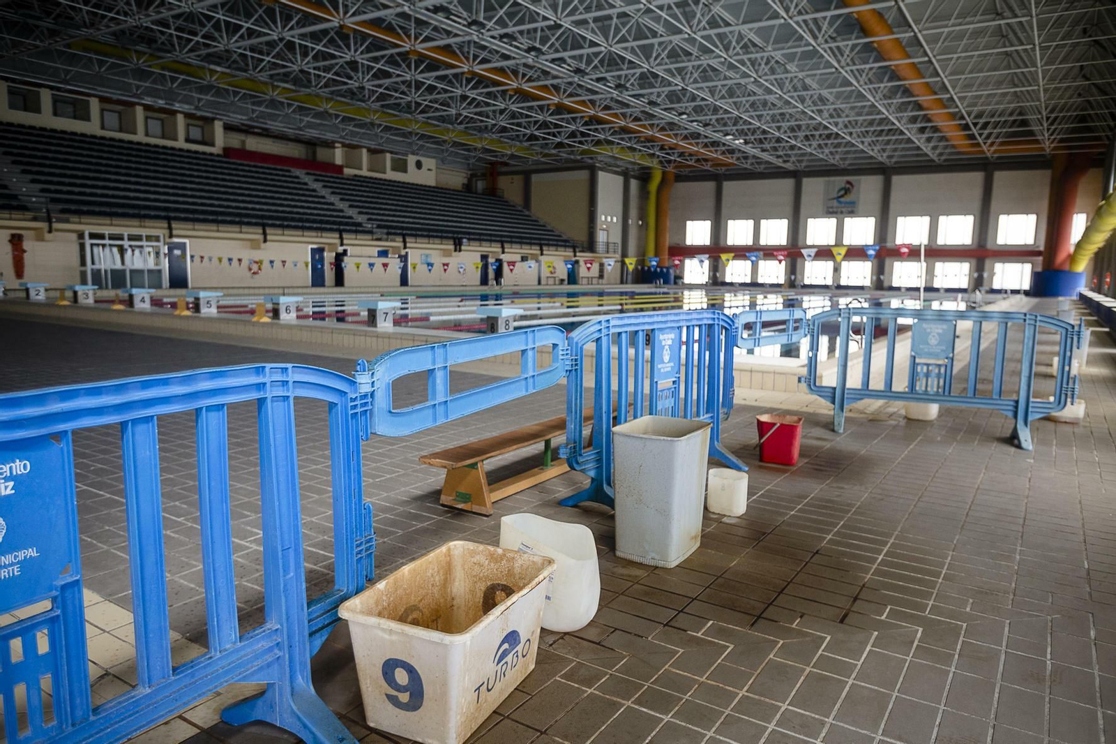 Estado del Complejo Deportivo Ciudad de Cádiz