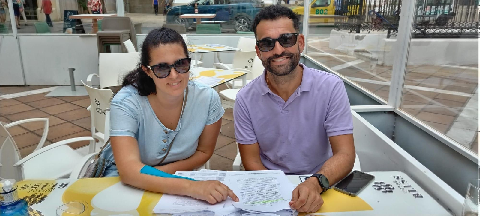 Los dos estudiantes afectados por la decisión de la Facultad de Ciencias de la Educación