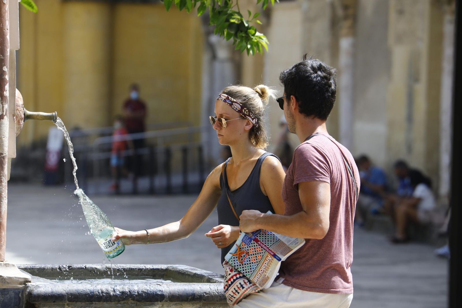 Córdoba empieza a notar los efectos de la ola de calor, en imágenes