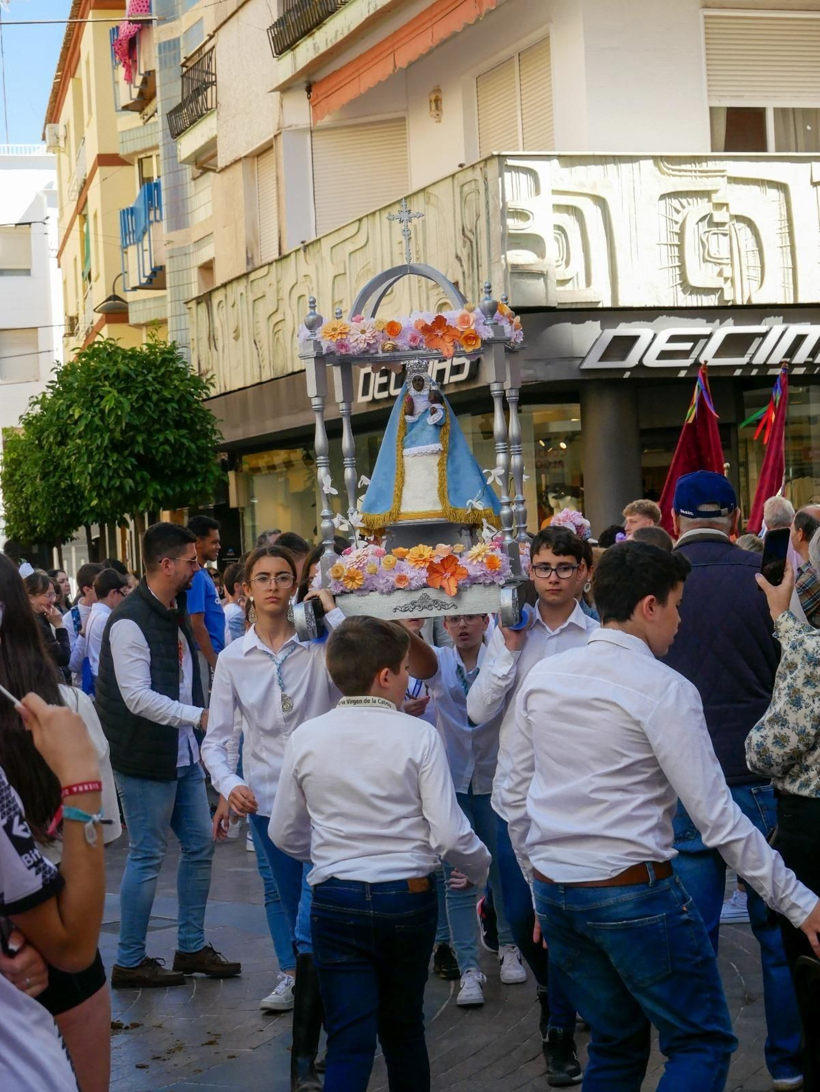En imágenes: Romería escolar en los centros educativos de Andújar