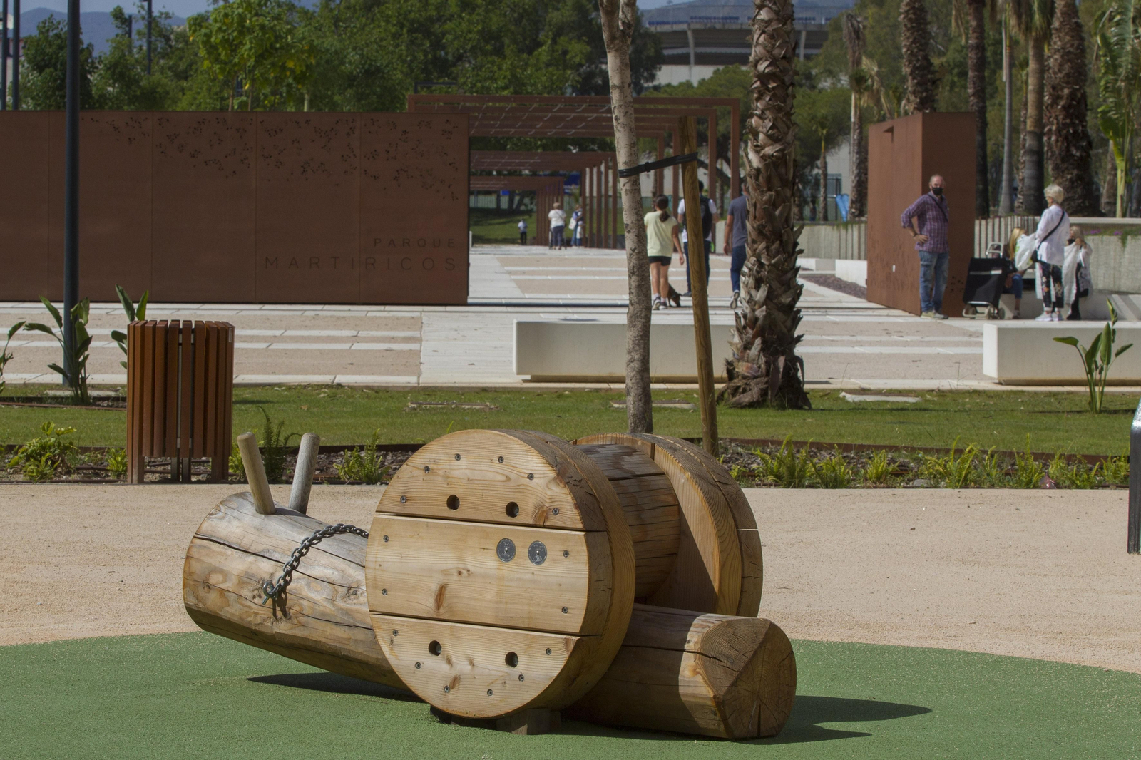 El nuevo parque de Martiricos, en fotos