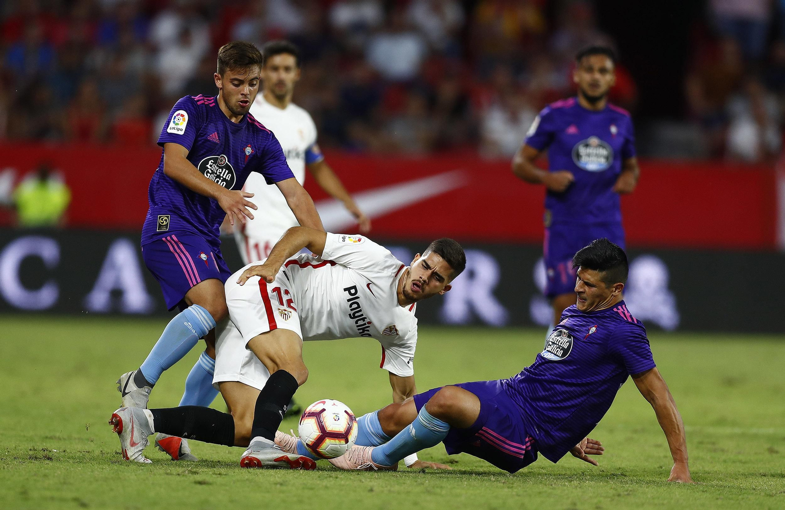 Las imágenes del Sevilla-Celta