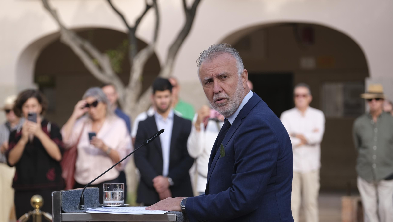 El regreso de los restos de los Coloraos a la Plaza Viaje, en imágenes