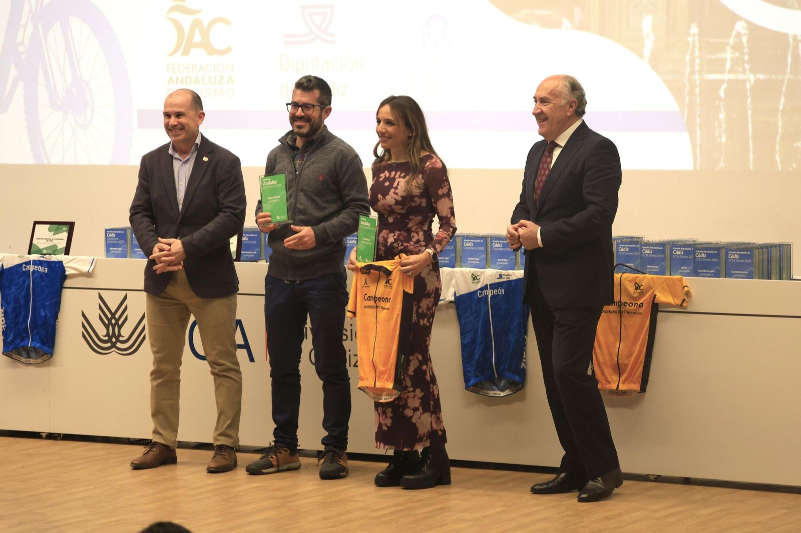 Las fotos de la gala de la Federación Andaluza de Ciclismo, en Algeciras