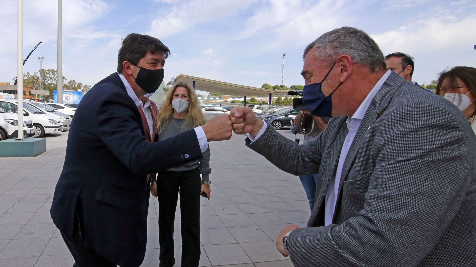 Presentación del G.P. de España en el Circuito de Jerez - Ángel Nieto