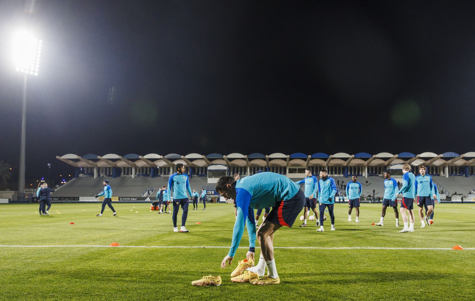 Las fotos del Barcelona antes de jugar con el Betis