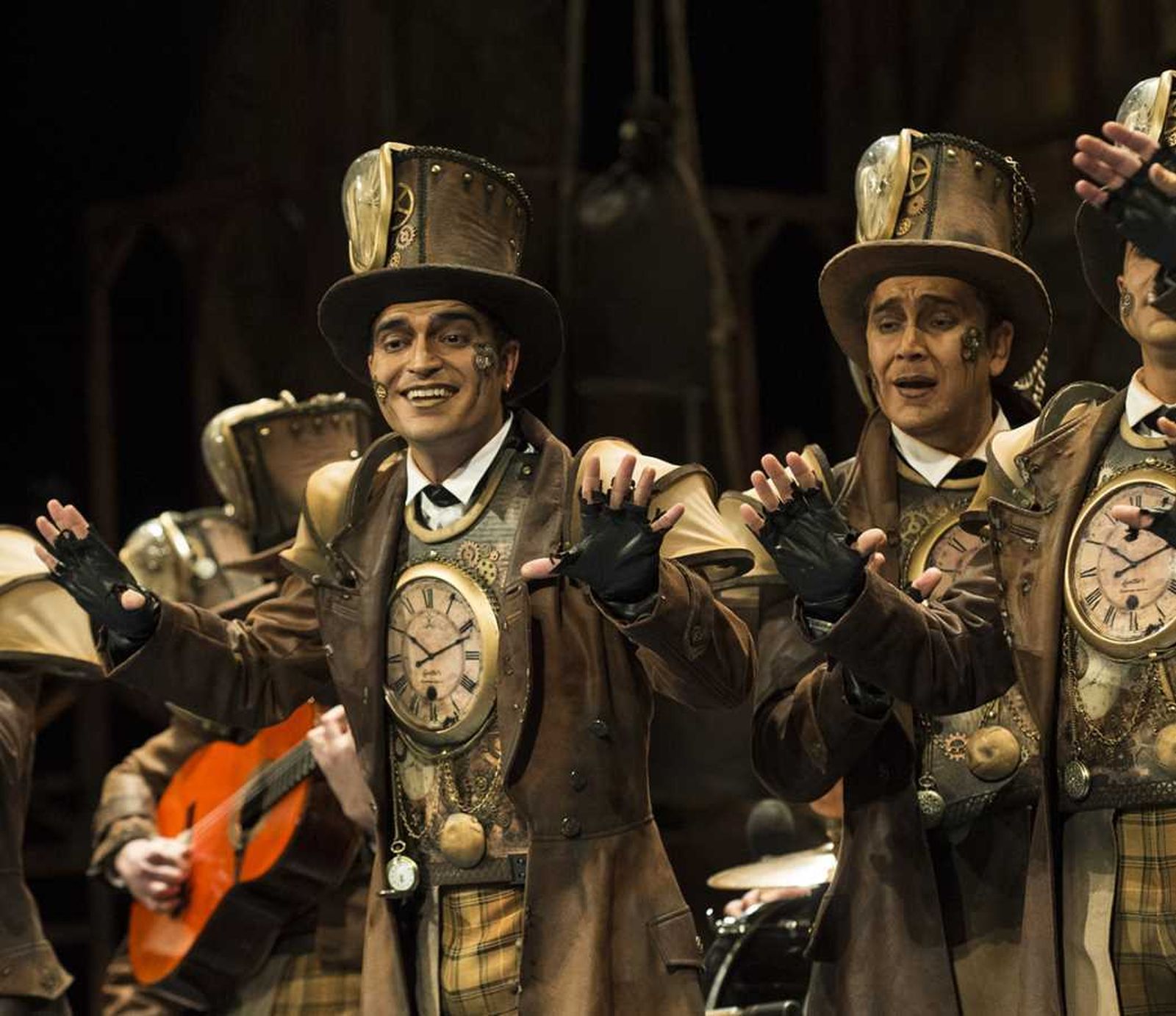 Las imágenes de la quinta función de cuartos