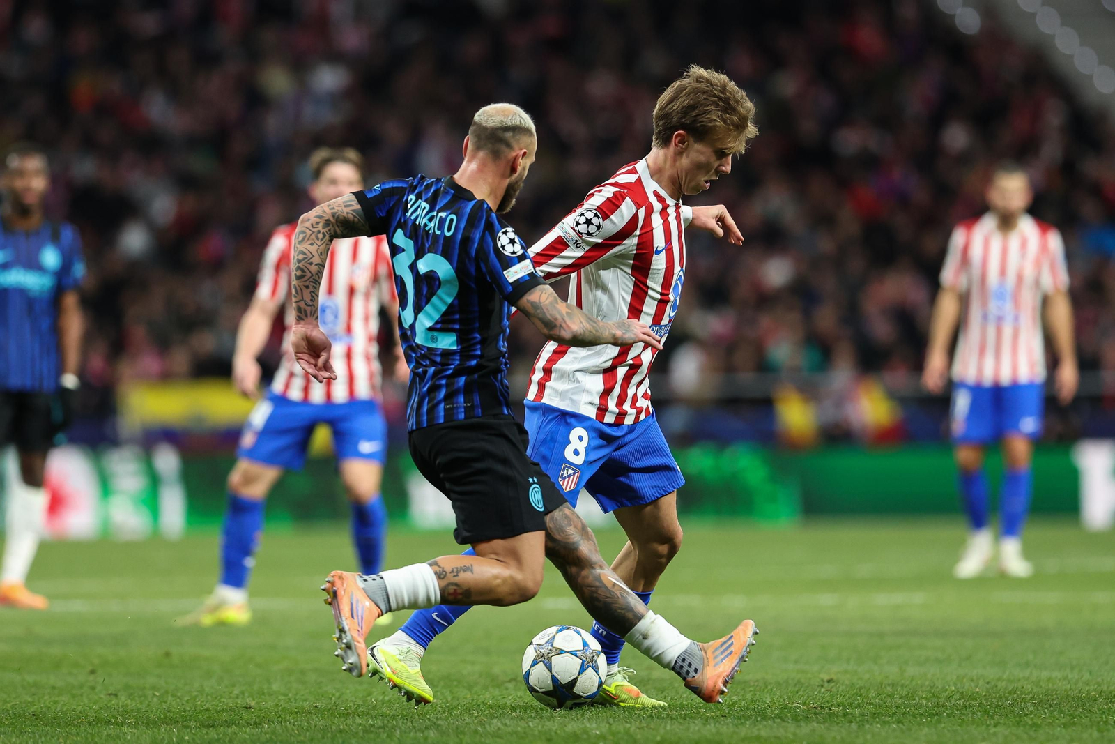 Las fotos del Atlético de Madrid-Inter