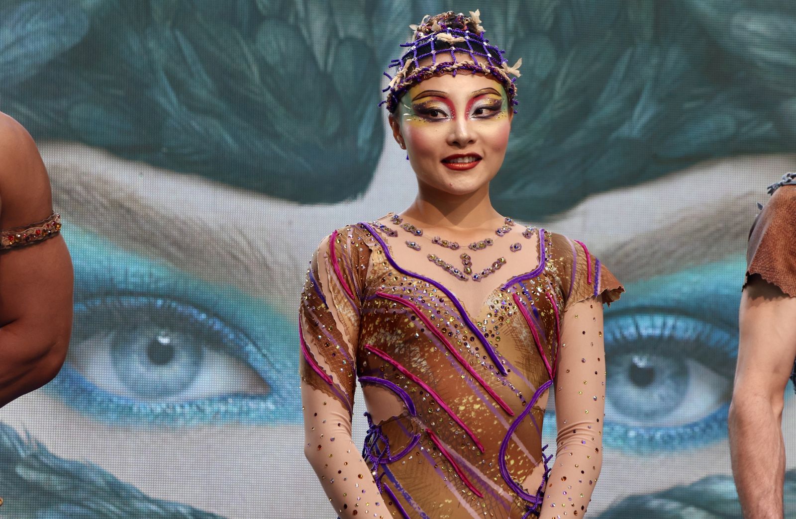 Presentación del espectáculo Alegría, del Circo del Sol