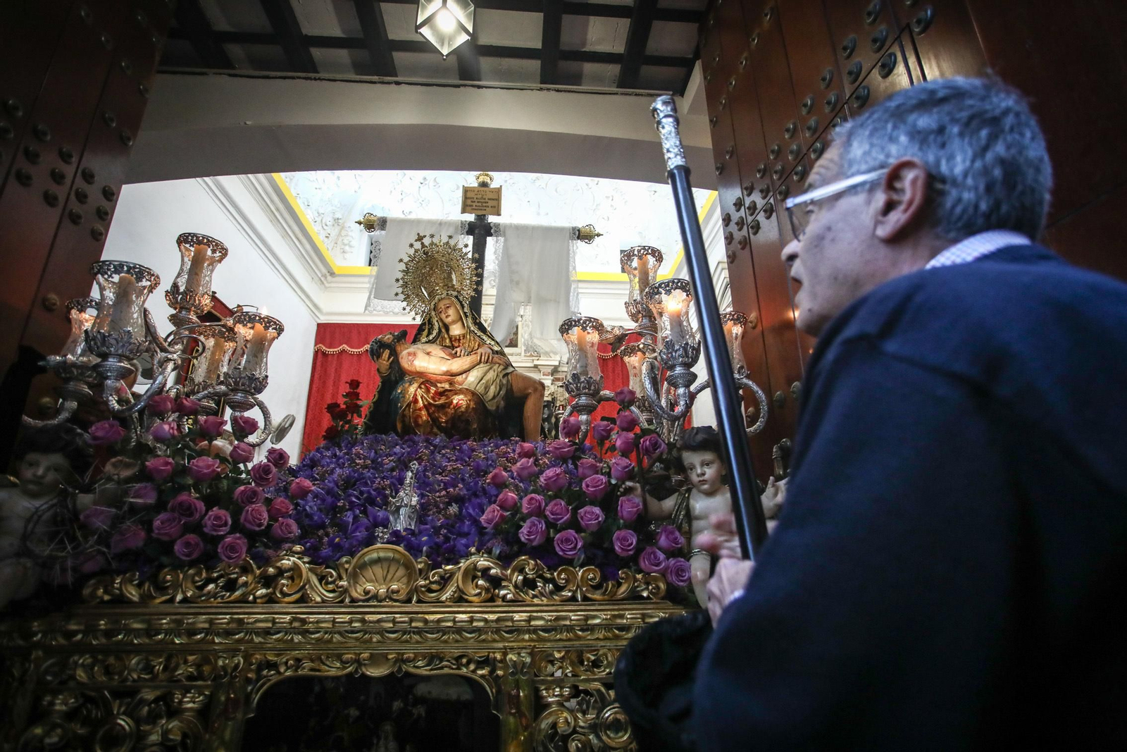 La hermandad del Caminito suspendió su salida procesional ante el riesgo de lluvia