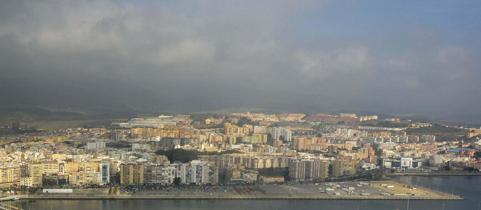 Vista aérea de Algeciras