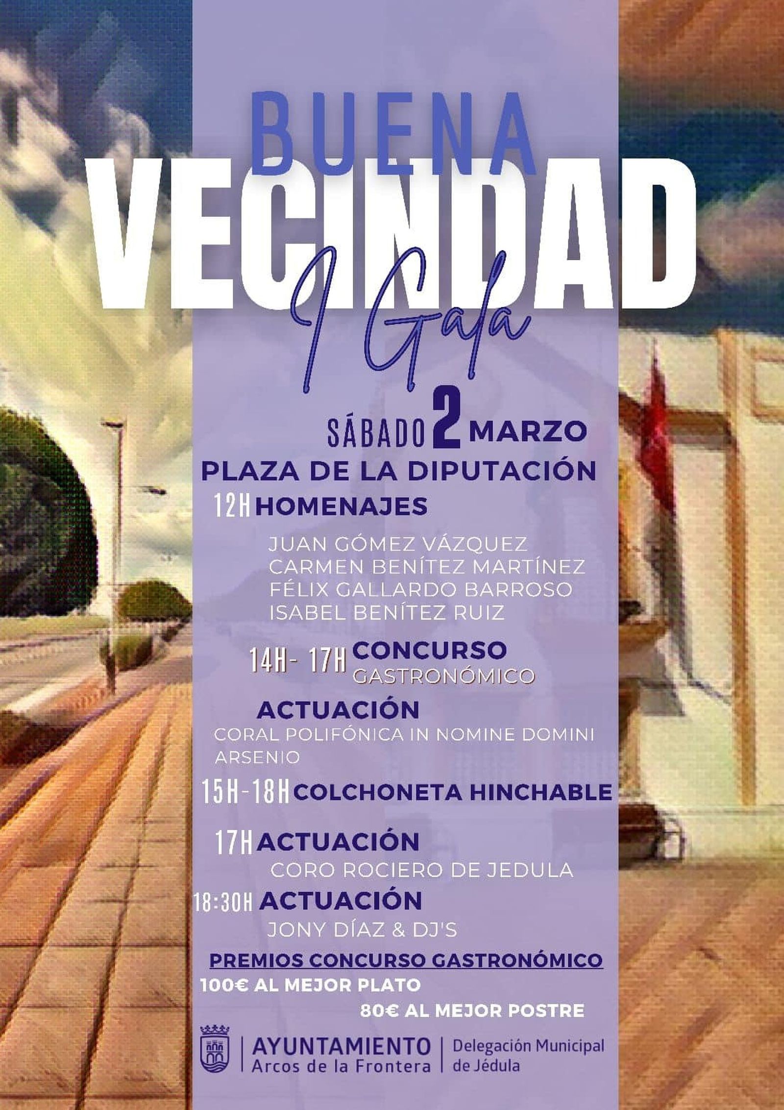 Cartel de la IGala 'Buena Vecindad'.