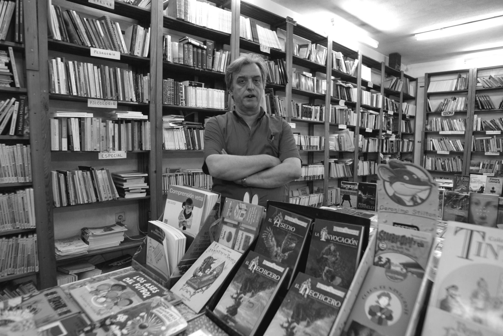 Carlos Prieto Bravo, en sus dominios.