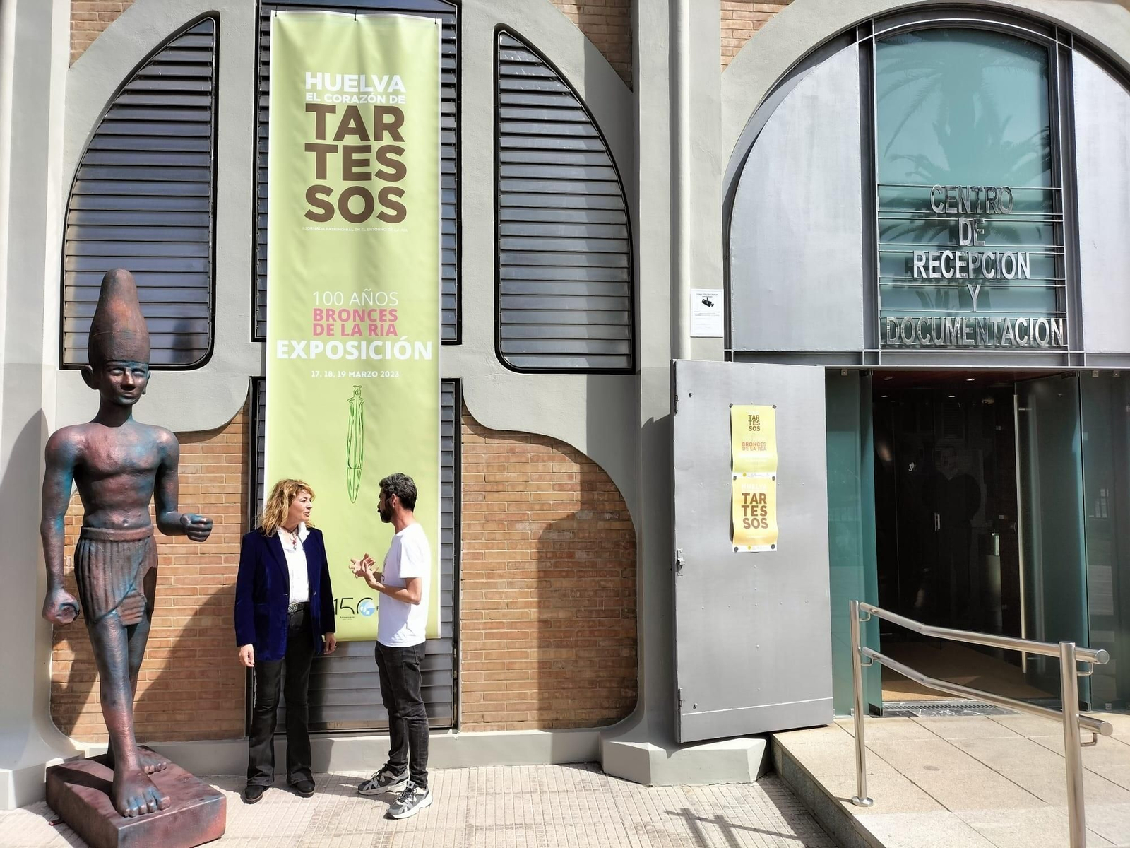 El Puerto acoge este fin de semana la exposición '100 años. Bronces de la Ría' sobre la cultura tartesica en Huelva