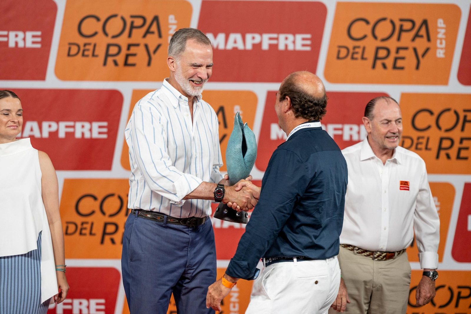 Las fotos de la entrega de premios de la Copa del Rey Mapfre de vela