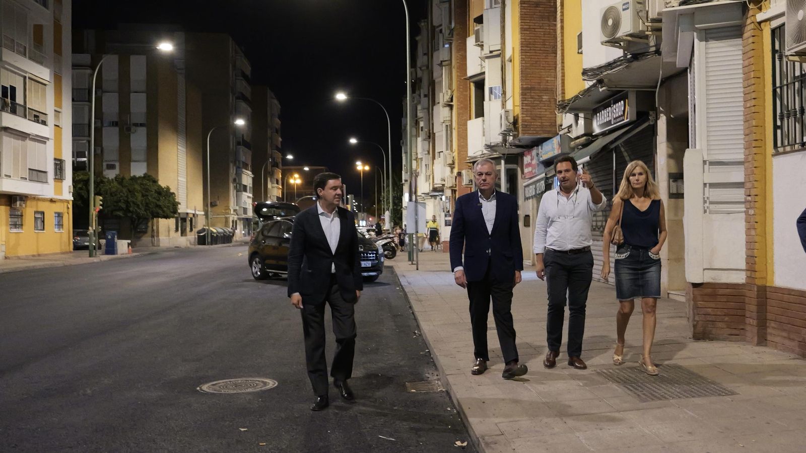 Otra imagen de la renovada avenida Pino Montano