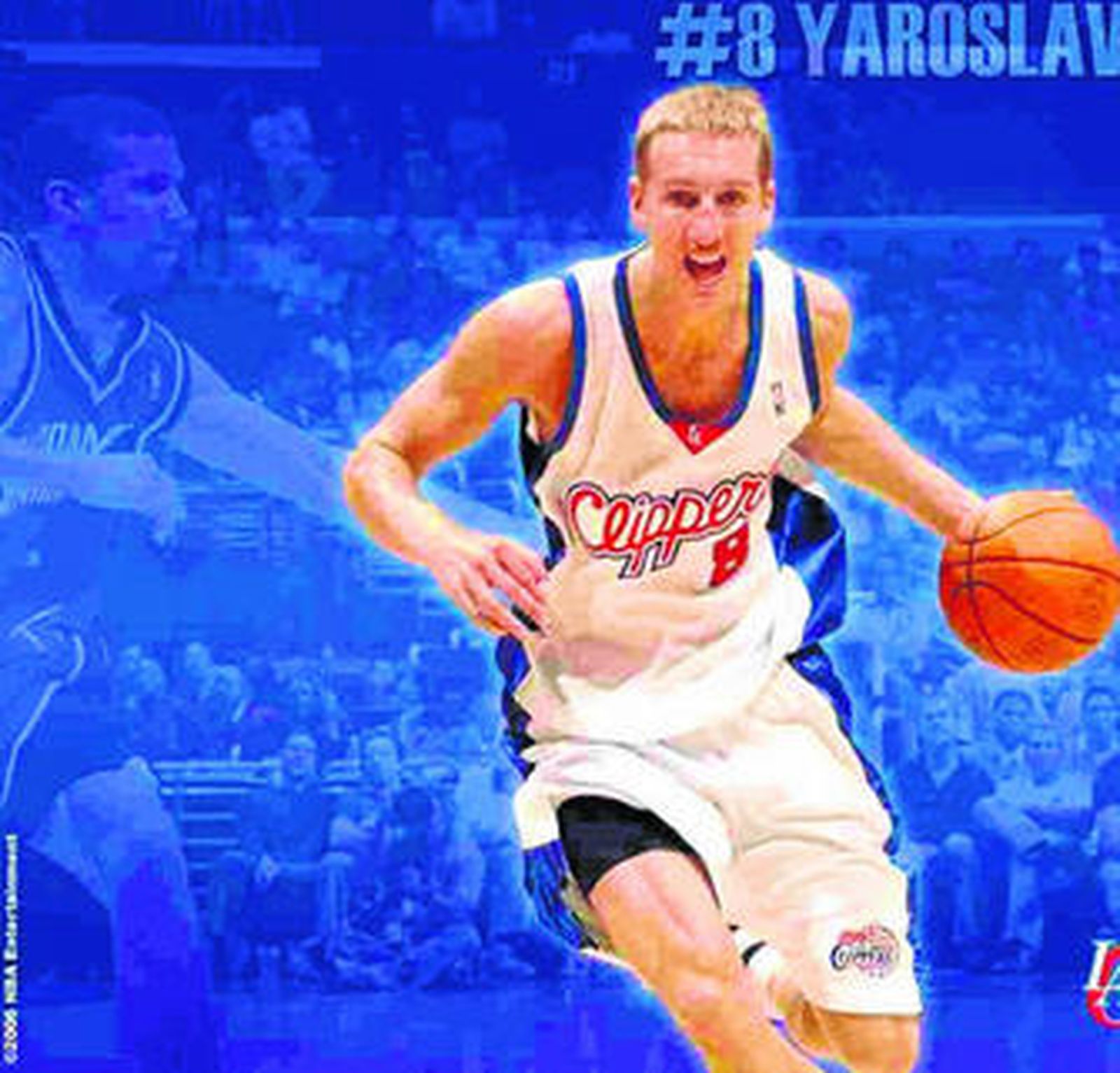 Yaroslav Korolev jugó dos campañas en la NBA (05-06 y 06-07) en las filas de los Ángeles Clippers.