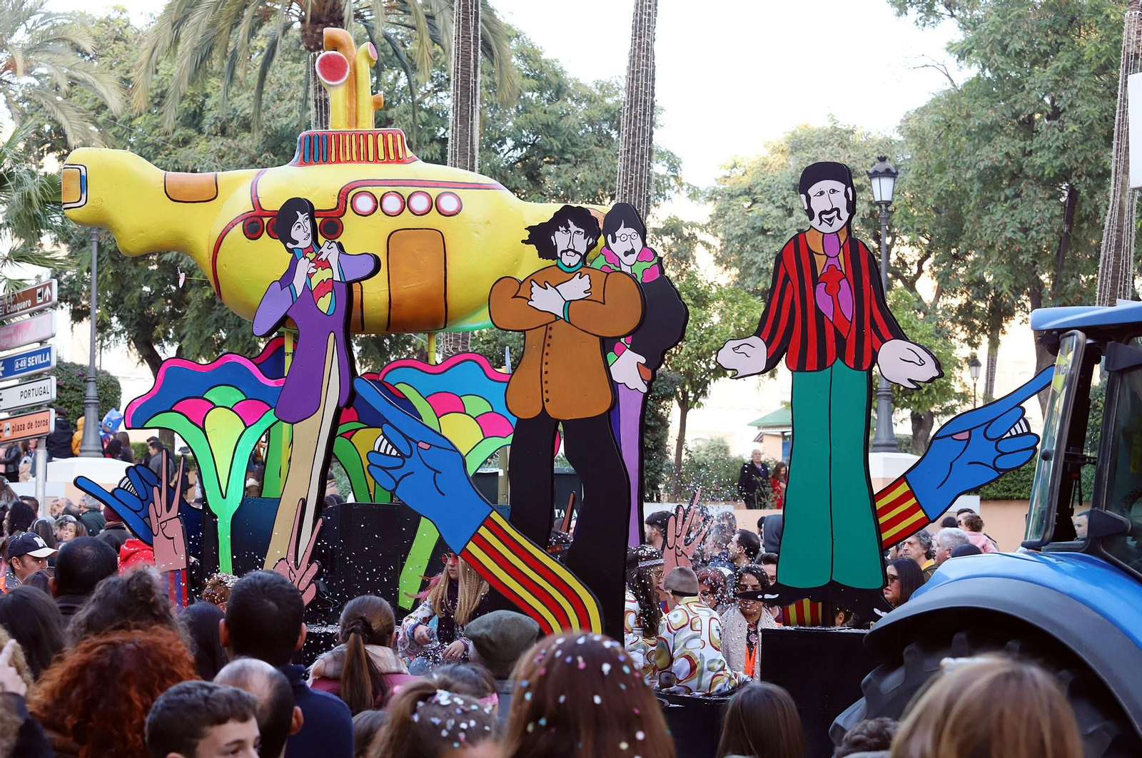 Imágenes de la cabalgata de los Reyes Magos de Huelva