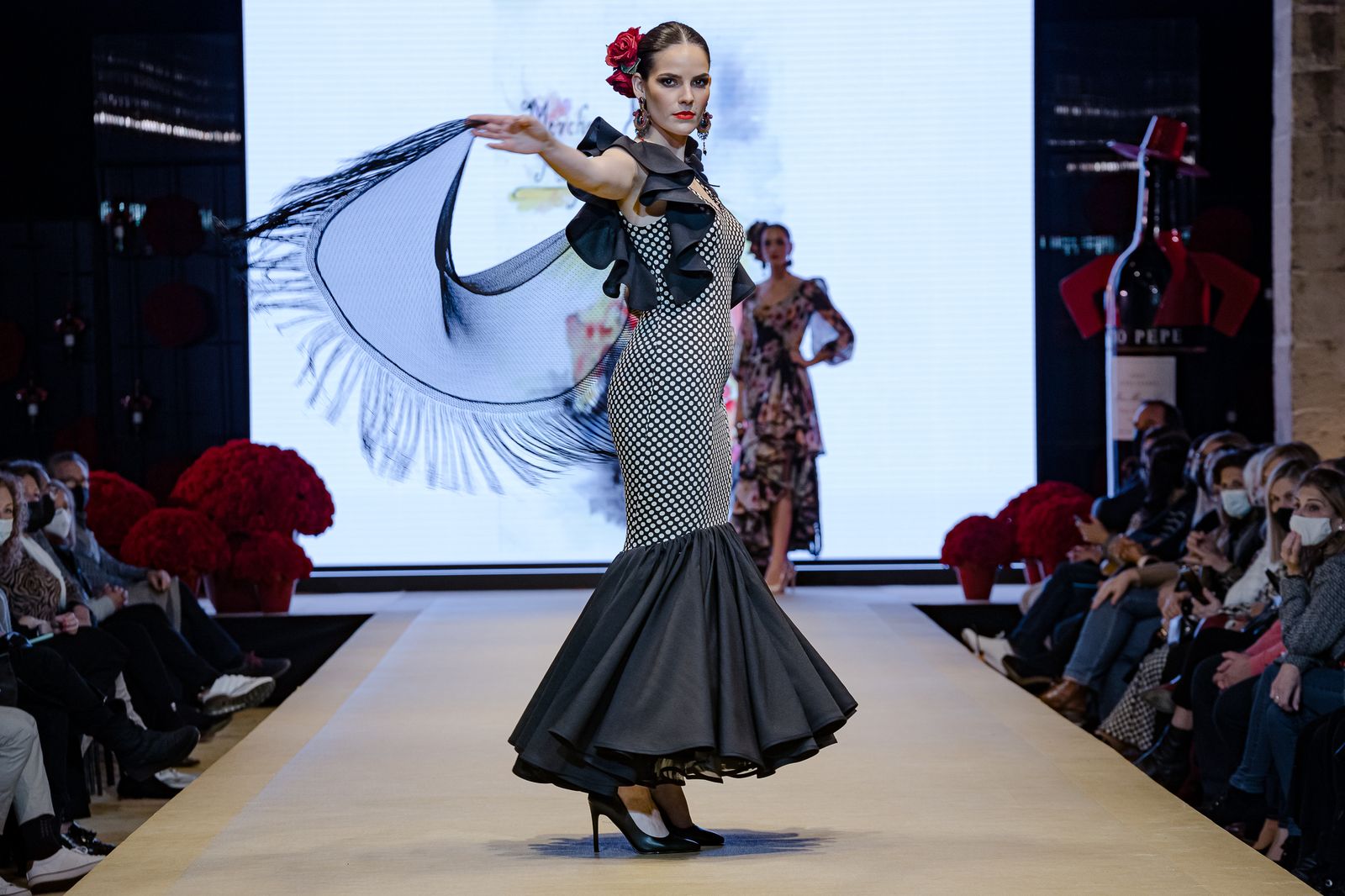 El desfile de Merche Moy en la Pasarela Flamenca de Jerez, todas las fotos