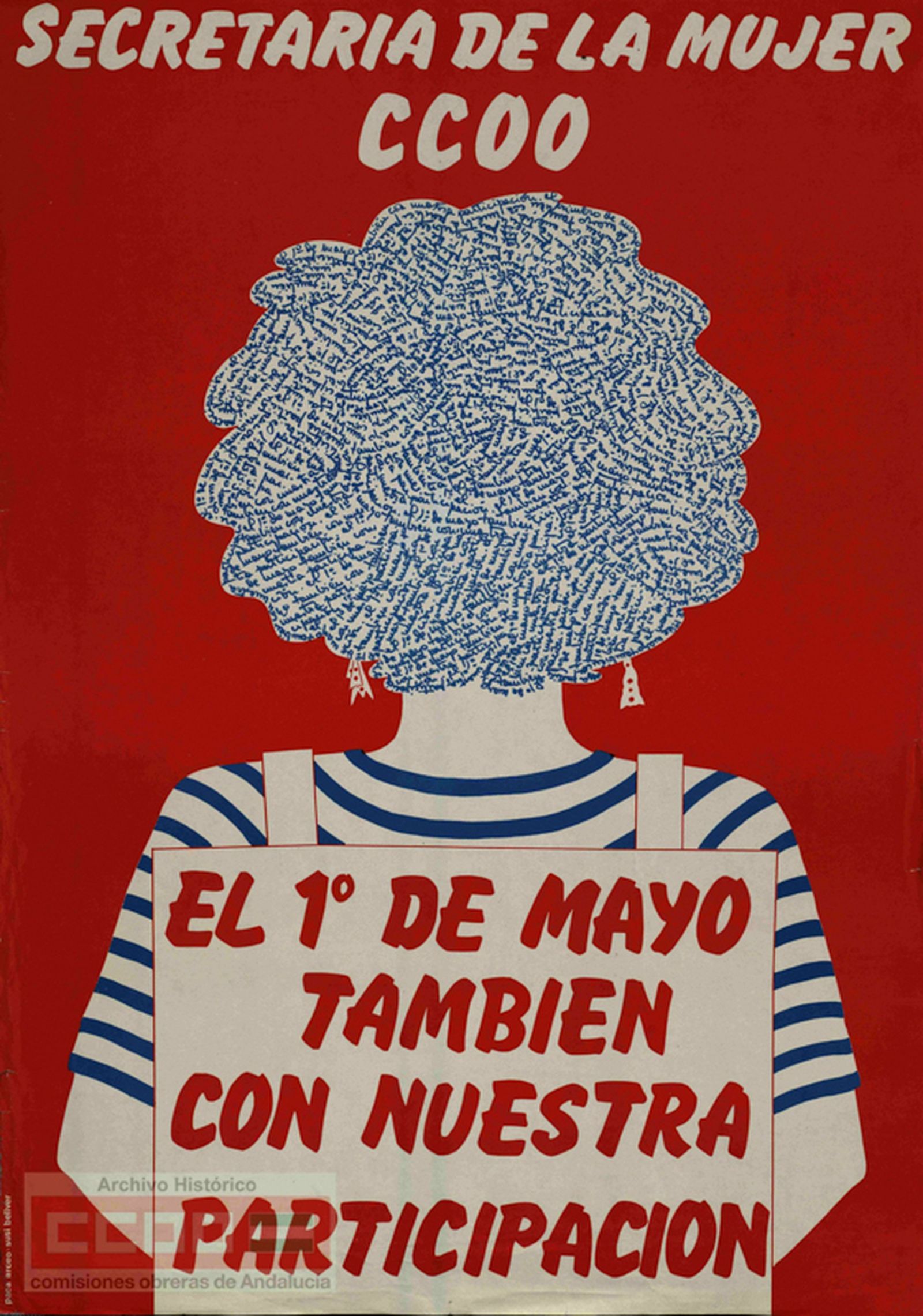 La cartelería del 1 de Mayo en Andalucía