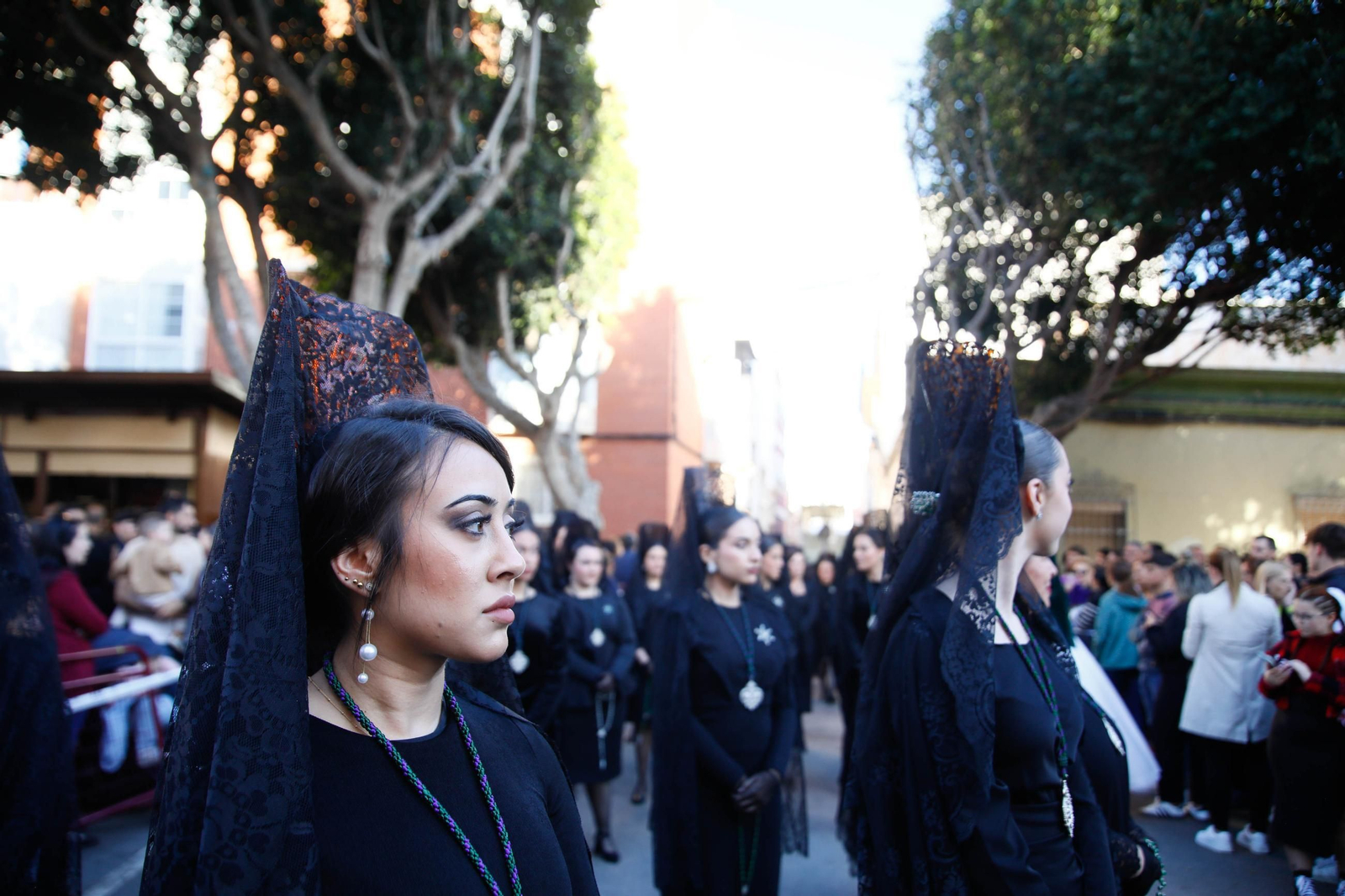 Macarena en la Semana Santa de Almería