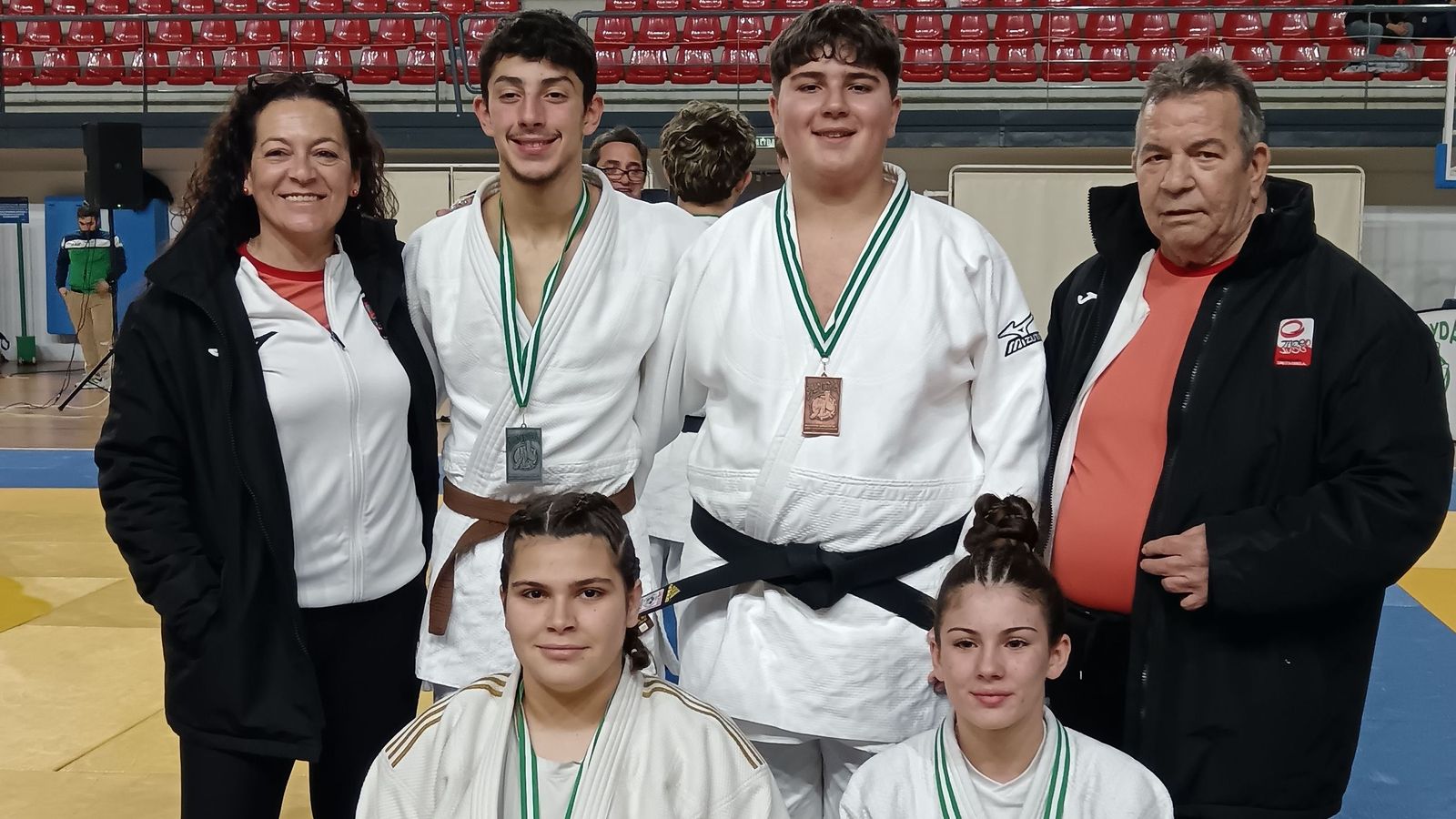 El equipo de Judo Club Tadeo.