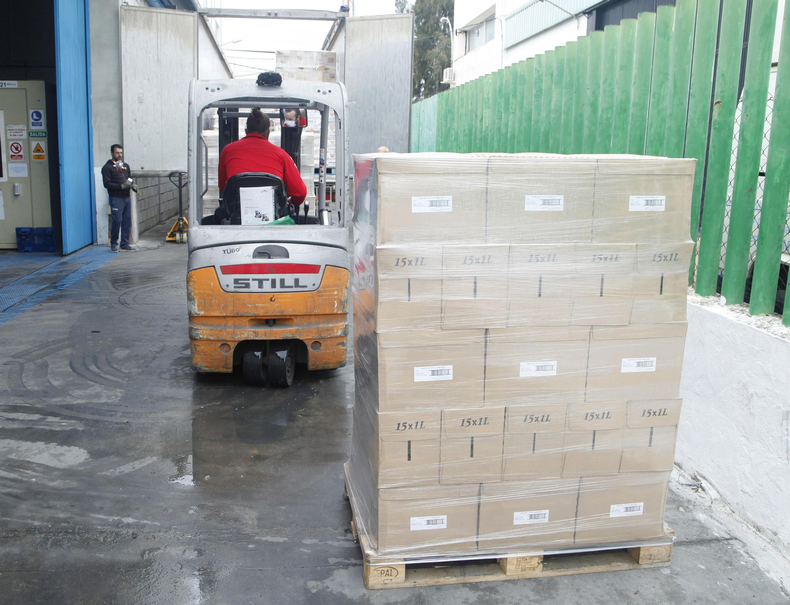 Banco de alimentos continúa su importante labor. Coronavirus