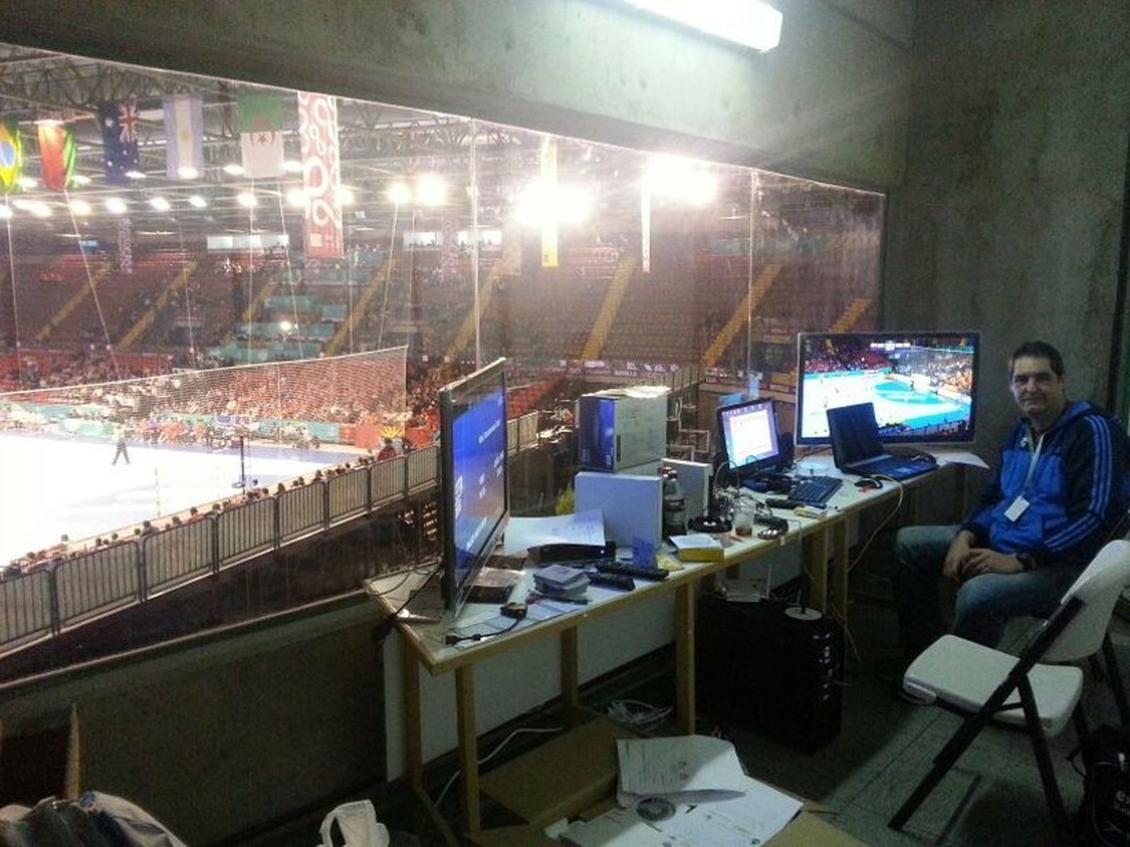 José Luis López Becerra, durante un torneo de selecciones.