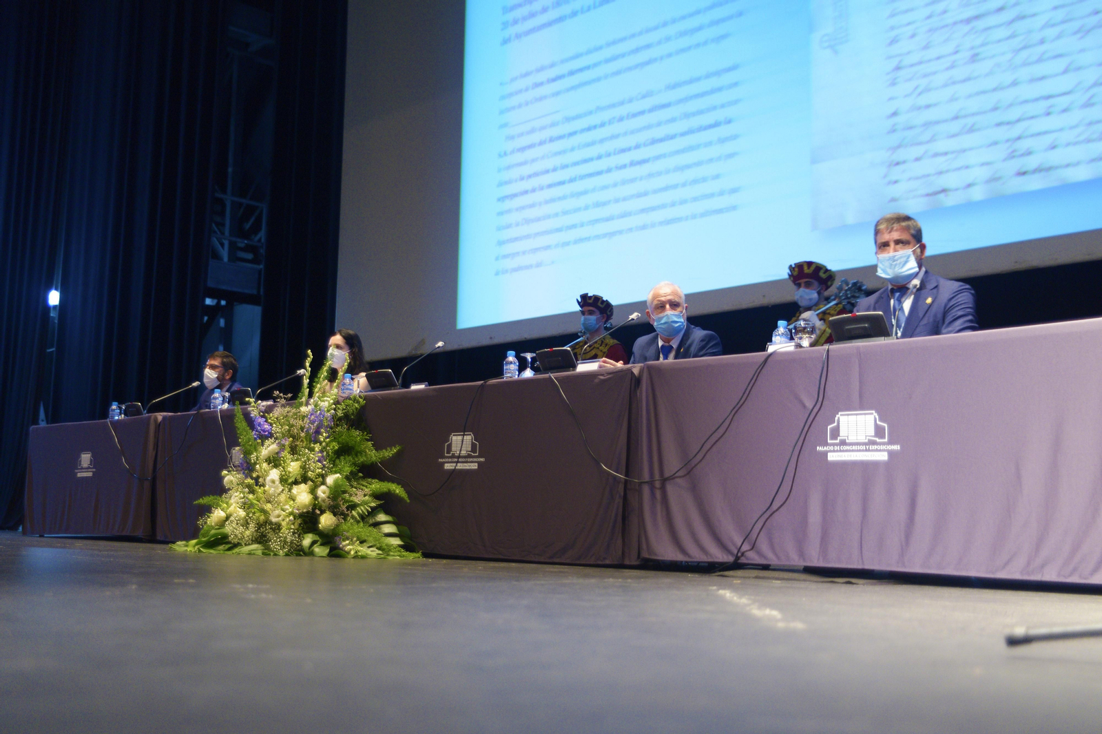 Fotos de los actos de conmemoración del 150 aniversario de La Línea