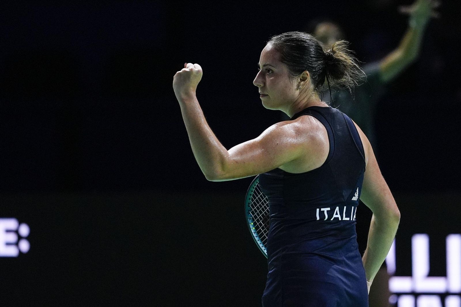 El Italia-Japón de la Billie Jean King en Málaga, en fotos