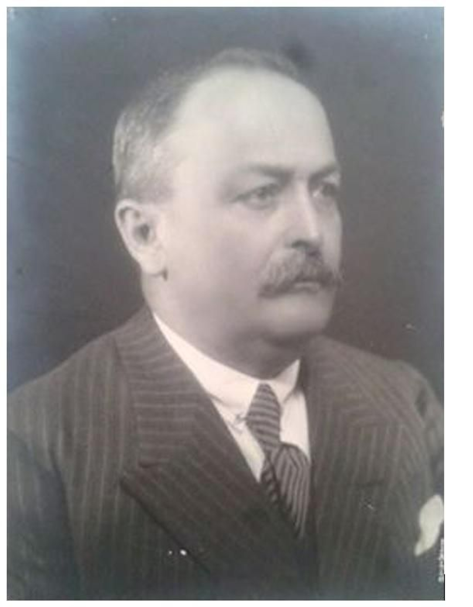 Retrato de Onofre Lorente López. Retrato de Onofre Lorente López.