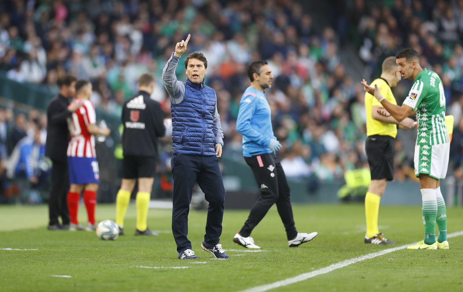 Las imágenes del Betis-atlético de Madrid