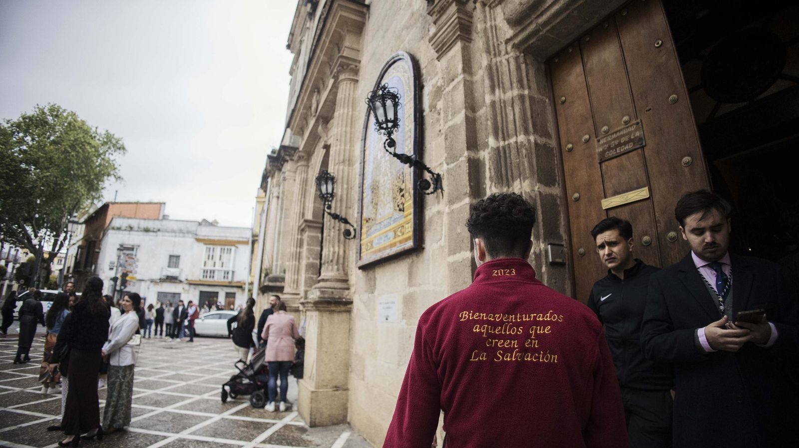 La Hermandad de la Salvación, refugiada en la Iglesia de la Victoria