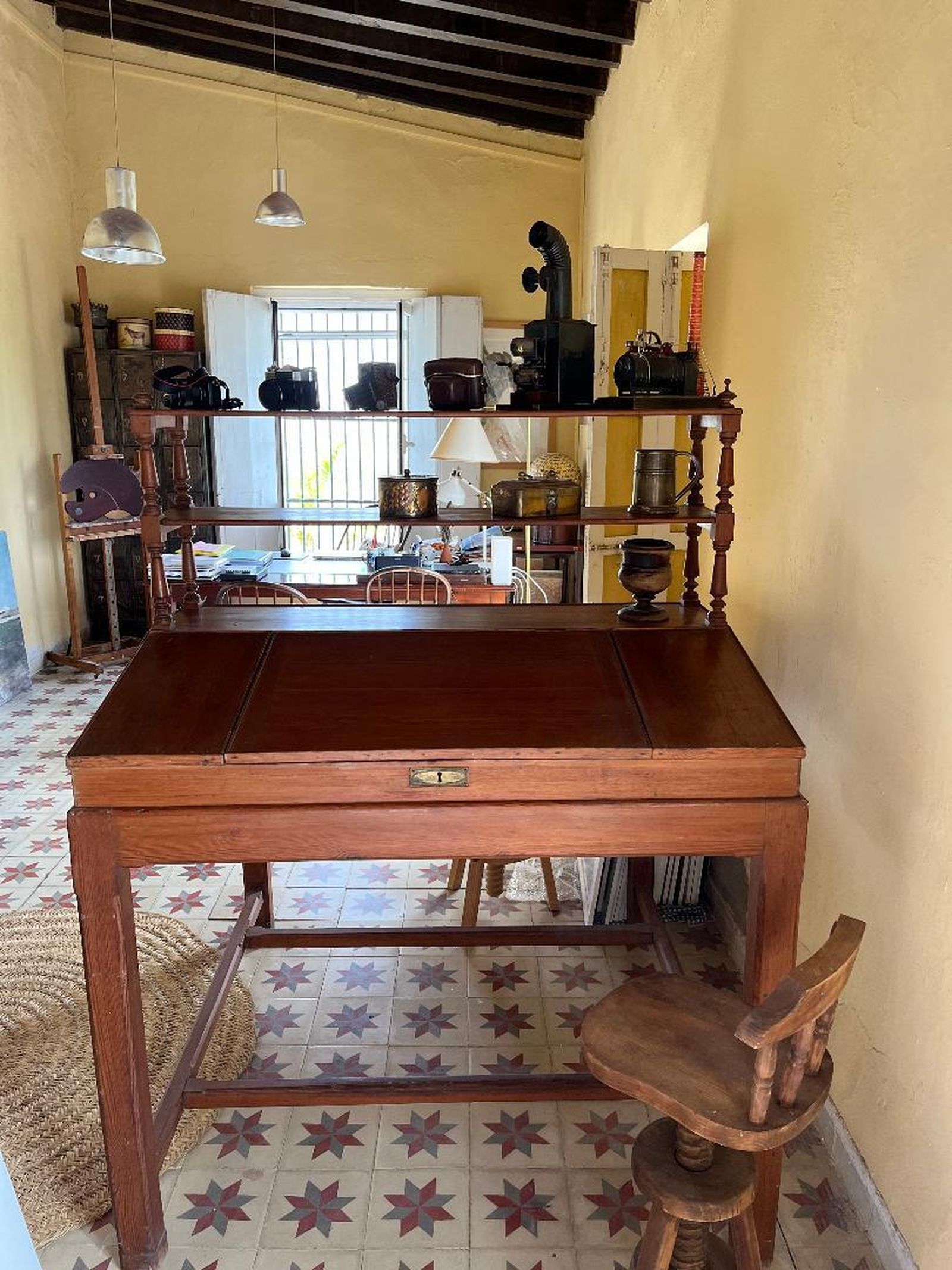 Fotos de la casa familiar de la pintora Marusela Pérez-Maximo