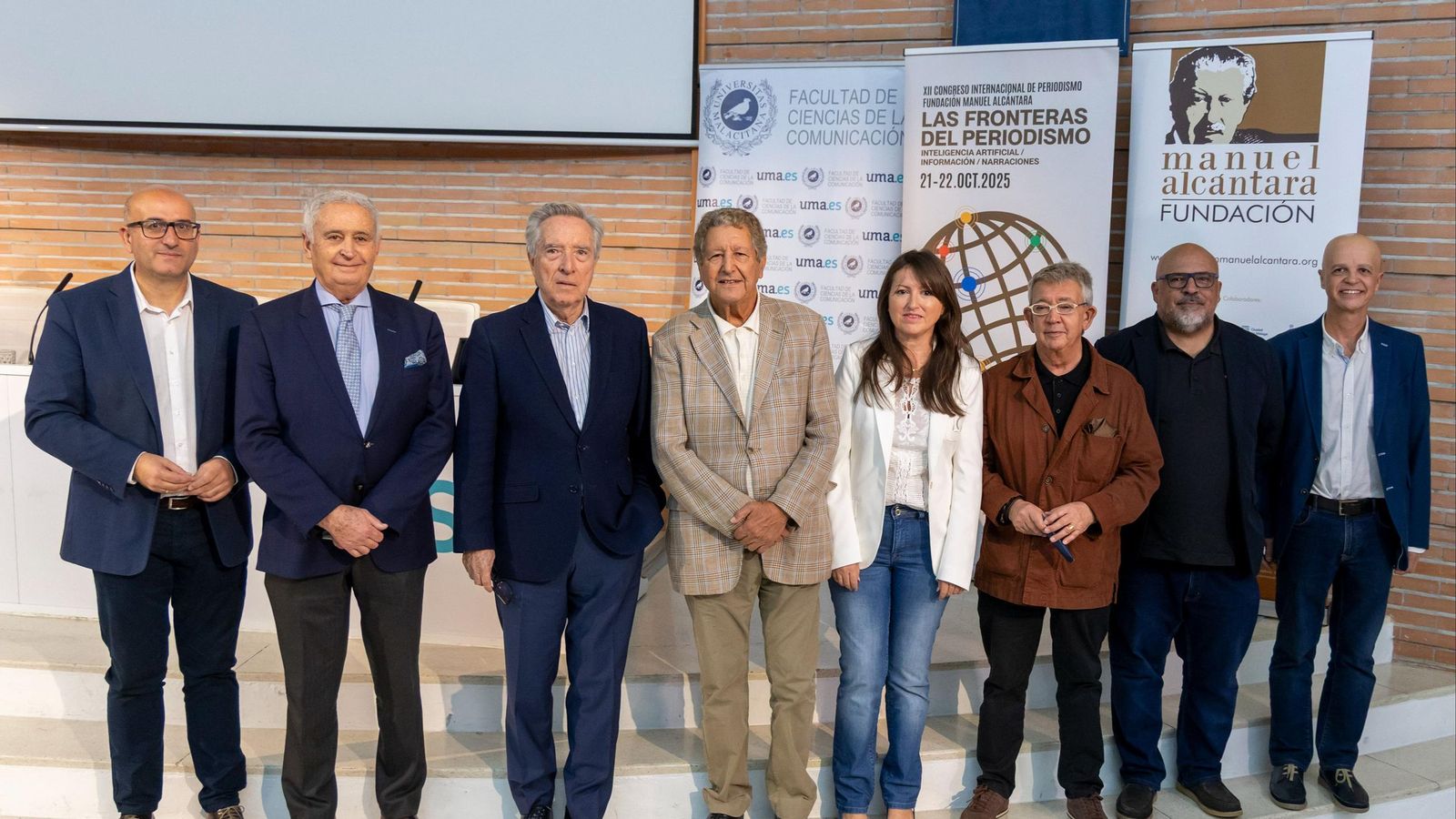 XII Congreso Internacional de Periodismo Fundación Manuel Alcántara en la Facultad de Ciencias de la Comunicación de la Universidad de Málaga