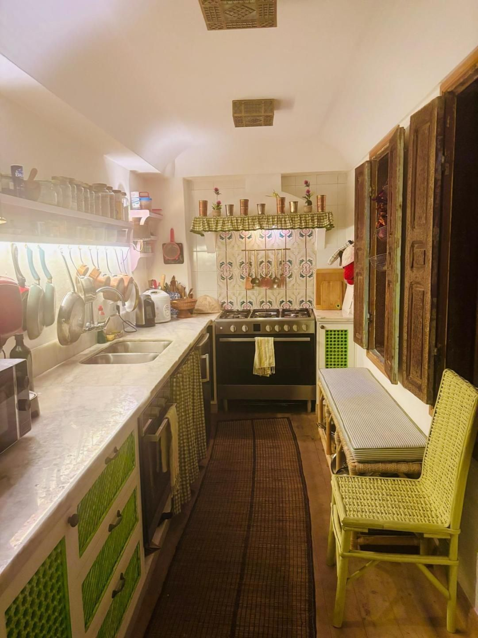 Imágenes de la vivienda en Tánger del interiorista americano Frank de Biasi