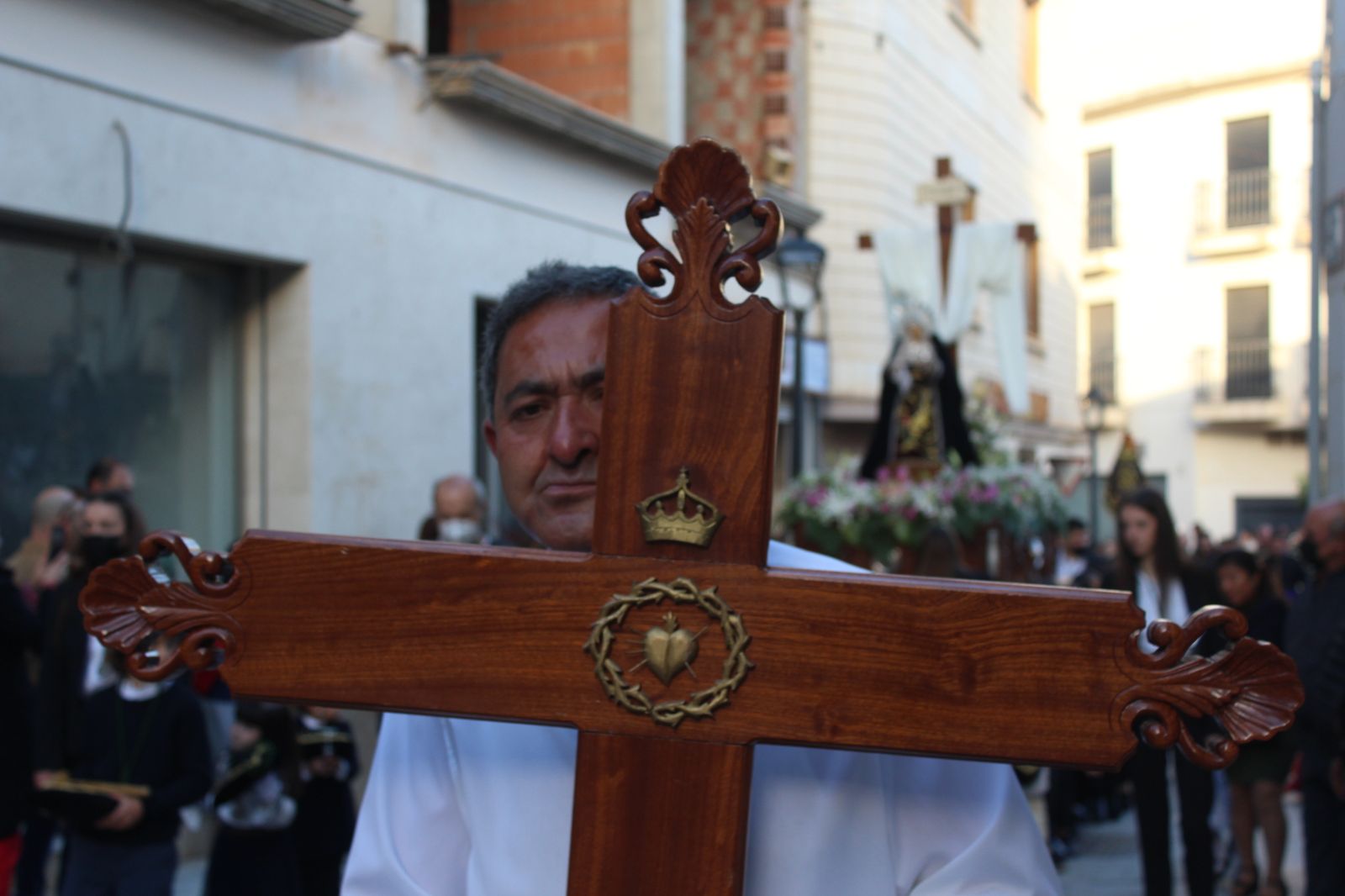 La procesión del Martes Santo en Vera, en imágenes