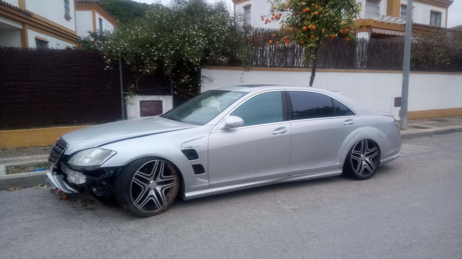 Abandono de 'gran cilindrada' en Pinosolete